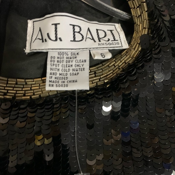 AJ Bart silk dress - Picture 2 of 3